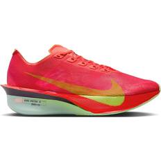Nike zoomx vaporfly Nike Vaporfly 4 Men's Road Racing Shoes - Bright Crimson Mint Foam Cave - Purple Lime Blast