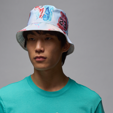 Jordan Men Accessories Jordan Apex Reversible Bucket Hat - White