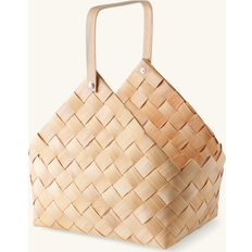 Søstrene Grene With Handle Cypress 41 x 23 x 17/33 cm Nature Basket