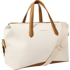 Katie Loxton Siena Canvas Cabin Bag Cream