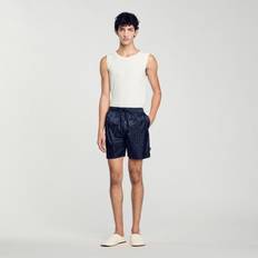 Sandro Maillot De Bain Squarecross - Midnight Blue