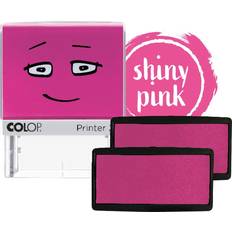 Poststämplar, Stämpeldynor & Frimärken Colop Nio Ersatz-Stempelkissen Packung mit 2 Stempelkissen soft pink
