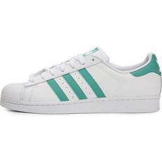 Green - adidas Superstar Shoes adidas Superstar Trace - White