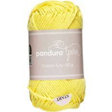 Panduro Garn Cotton 4/4 50 g Gul