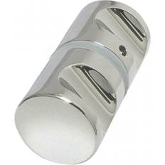Doorknobs Bohle Chrome Brass Glass Shower Door Knob Round Handle 1pcs