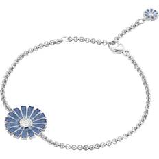 Georg Jensen Daisy Armband - Silver Blue