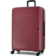 Rock Red Suitcases Rock 8 Wheel Hard Suitcase Burgundy