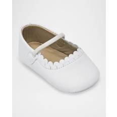 Babies Ballerina Shoes Children's Shoes Elephantito Girl's Ava Baby Ballet Pre Walkers - White
