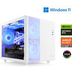 Stationära datorer CSL Gaming PC AMD Ryzen 7 8700F 4100 MHz GeForce RTX 5070 32 GB DDR5 RAM 2000 GB M.2 SSD