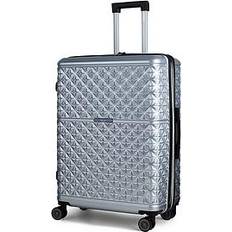 Rock Silver Suitcases Rock Maya 8-Wheel 70cm Medium Suitcase