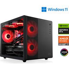 Stationära datorer CSL Gaming PC AMD Ryzen 7 8700F 4100 MHz GeForce RTX 5070 32 GB DDR5 RAM 2000 GB M.2 SSD