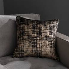 Dunelm Romano Velour Complete Decoration Pillows Black (45x45cm)