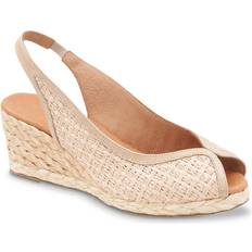 André Assous Audrey Jute Wedge Sandals