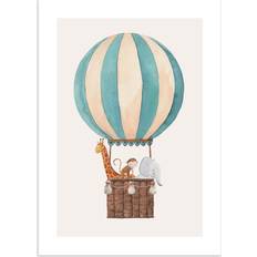 Postery The Balloon Ride Poster 30x40cm