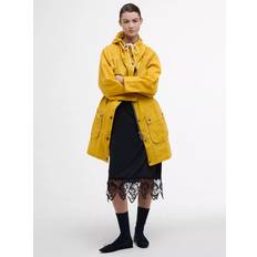 Barbour Coats Barbour The Edit By Alexa Pattie Showerproof Hooded Parka Coat - Yellow