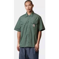 Men - Silver Shirts Carhartt WIP Relaxed Fit Craft Shirt - Silver Pine