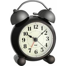 Alarm Clocks Symple Stuff Alarm Tabletop Clock Black 12cm H X 8.7cm W X 6cm D