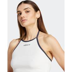 Genbrugsmaterialer Toppe adidas Towel Halter-Neck Top - Cloud White