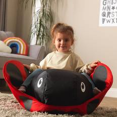 Black Beanbags Kid's Room Isabelle & Max Ladybird Bean Bag Chair Lounger Black Red