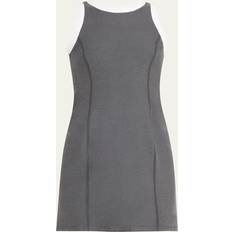 Beyond Yoga Spacedye Outlines Dress - True Gray Heathercloud White