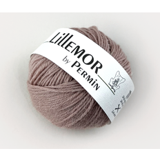 Garn & Håndarbejdsudstyr Permin Lillemor 14 Smokey Pink 25 g