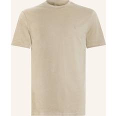 AllSaints Brace T-shirt i Børstet Bomuld - Lysebrun