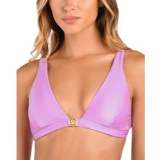 Purple - Women Bikini Tops L'agence Lexie Bikini Top In Light Violet
