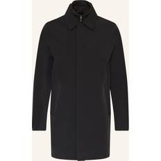 Reiss Coats Reiss Logan Hybrid Quilted Coat - Black