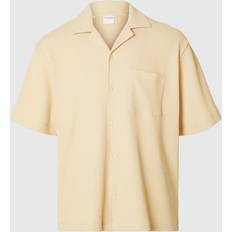 Selected Waffled Short Sleeved Shirt