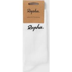 Rapha Cotton Crew Socks - White/Black