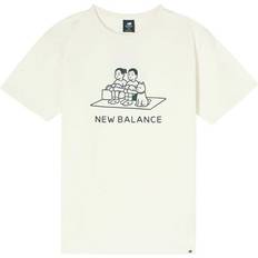 New Balance Unisex T-shirts New Balance x Noritake Unisex Sports Tee - White