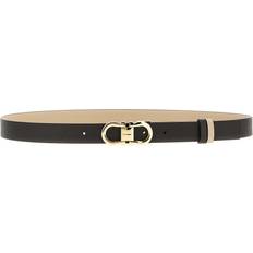 Multicoloured - Women Belts Ferragamo Women Adjustable and Reversible Gancini Belt - Brown