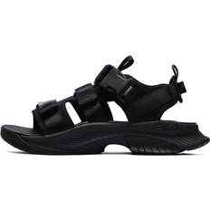 Fila Sport Sandals Fila Velcro Open Toe Flat Heel Sports Sandals - Black