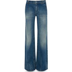Victoria Beckham Gigi Mid Rise Straight Jeans - Vintage Indigo