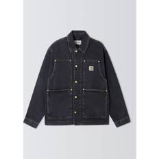 Carhartt WIP Double Front Denim Jacket - Black