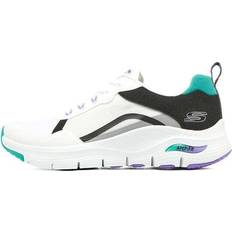 Skechers Arch Fit - White Teal