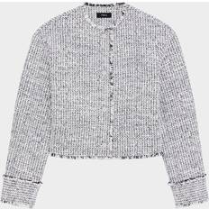 Theory Tailored Tweed Jacket - White