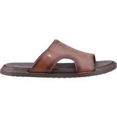 Hush Puppies Slides Hush Puppies Callum Slide Sandal - Brown