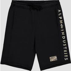 Alpha Industries Shorts Alpha Industries Camo Jogger Shorts - Herrer - Sort