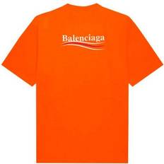 Balenciaga T-shirts Balenciaga Large Fit T-Shirt - Fluo Orange