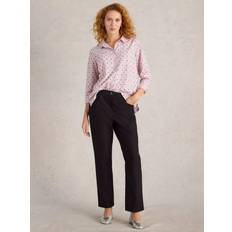 White Stuff Black Dark Savannah Stretch Trousers