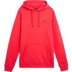 Lyle & Scott Pullover Hoodie Mellanlager Röd