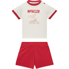 Other Sets Children's Clothing Moncler Boy's Whale Tale Graphic T-Shirt and Shorts Set - White