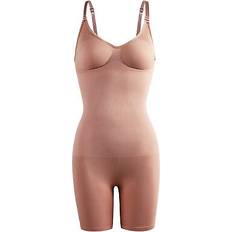 One Piece Shapewear & Under Garments One Piece Shapewear V Neck Tummy Control Thigh Waist Slimming Body Shaper - SU SLS