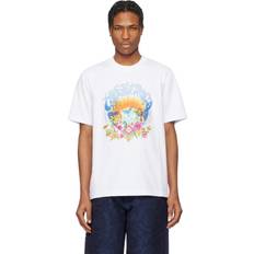 Casablanca Bomull T-shirt Med Grafiskt Tryck -