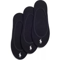Ralph Lauren Socks Ralph Lauren Logo Low Liner Socks Pack of 3 - Black