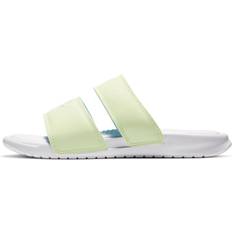 Nike Yellow Slippers & Sandals Nike Benassi Duo Ultra Slide - White/Yellow