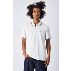 Champion Herre Polotrøjer Champion Poloshirt Für Herren Aus Baumwoll-Piqué - Weiss