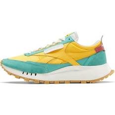 Reebok Unisex Running Shoes Reebok Kakao Unisex Classic Legacy Running Shoes - Yellow/Green