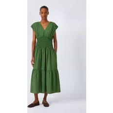 John Lewis Deep Shirred Waist Midi Dress